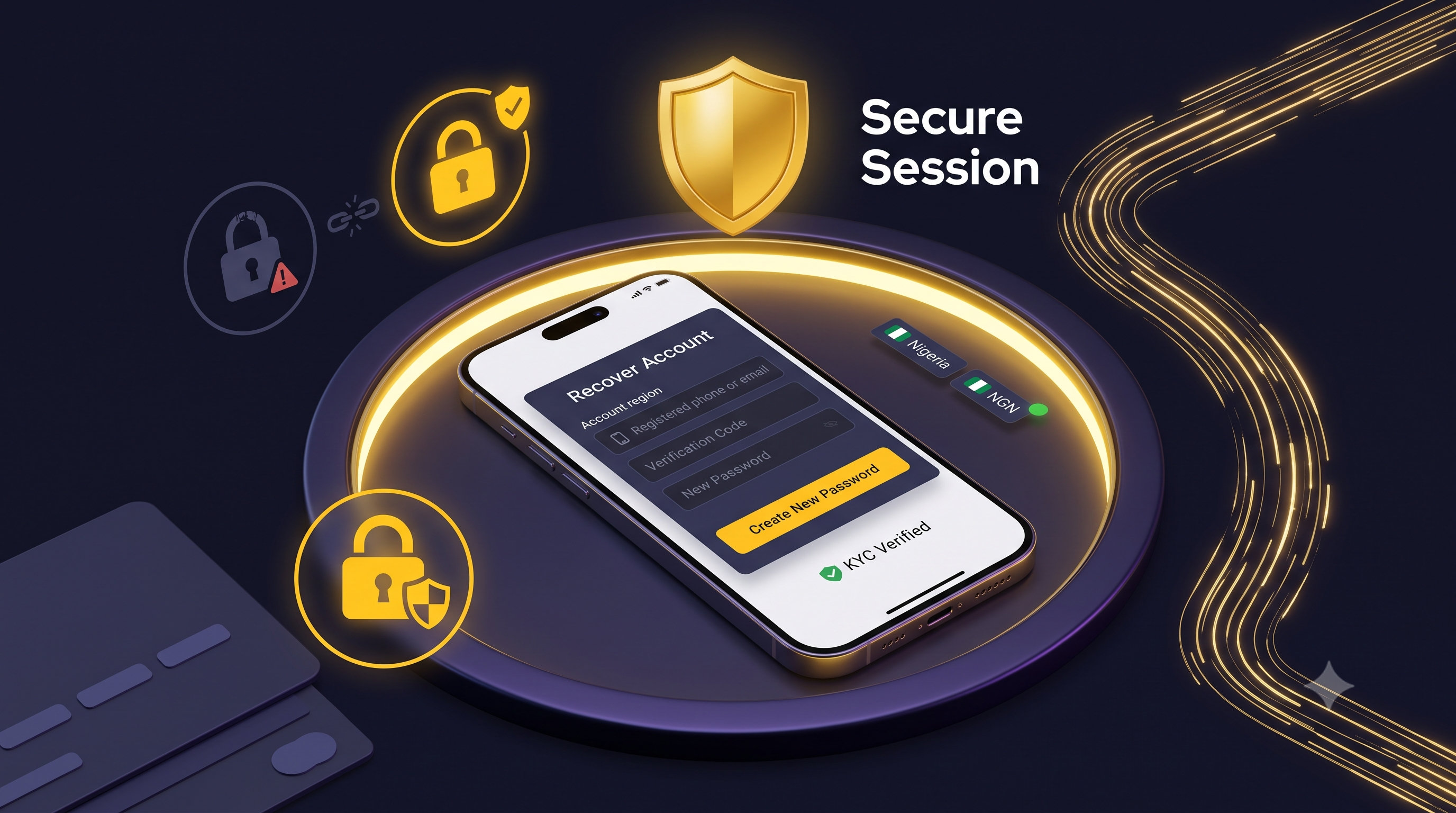 Pin Up account verification and login security section